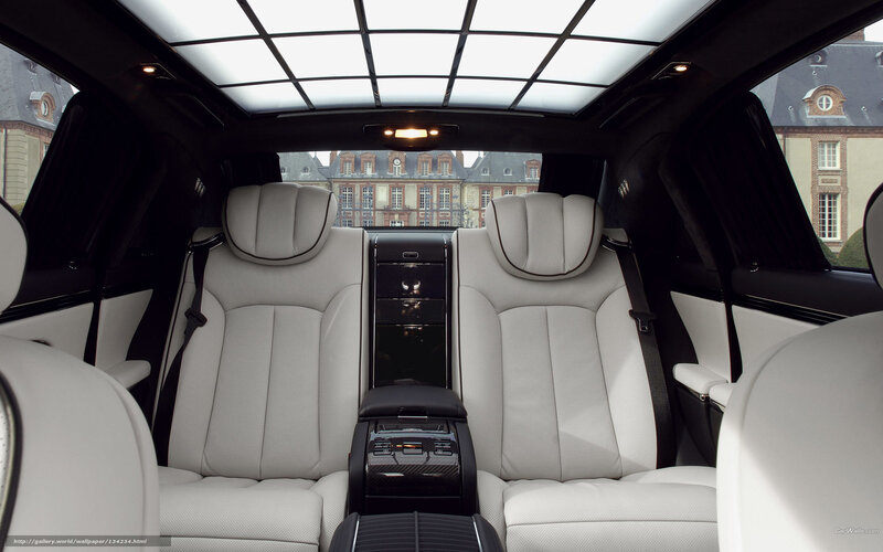 Luxury Car Interior — White, Serene, Afternoon