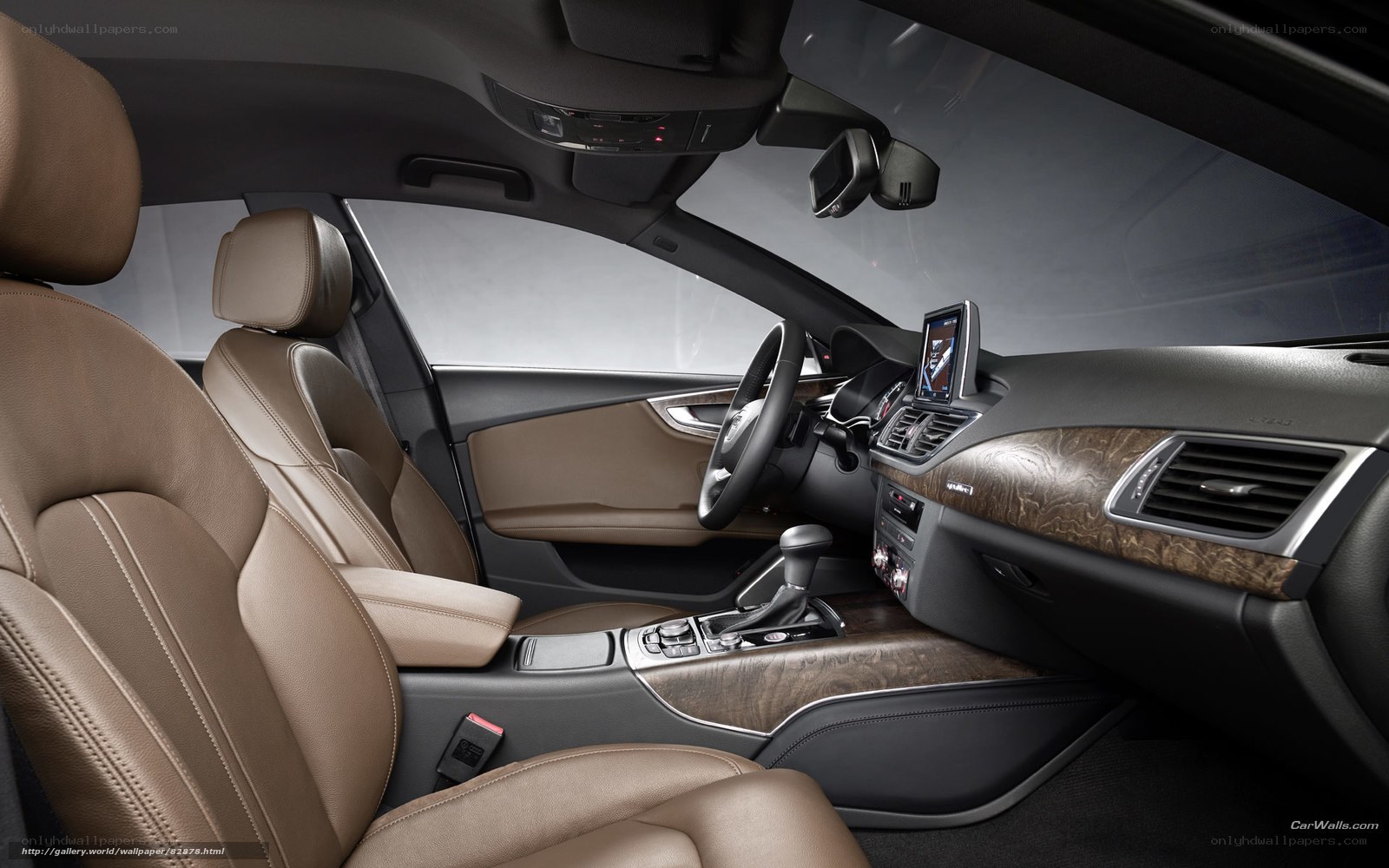 luxury car interior