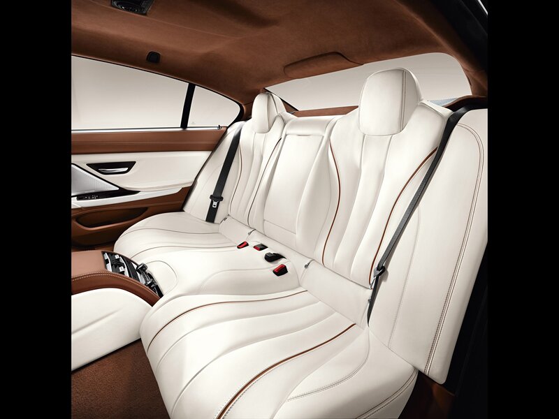 luxury car rear seats