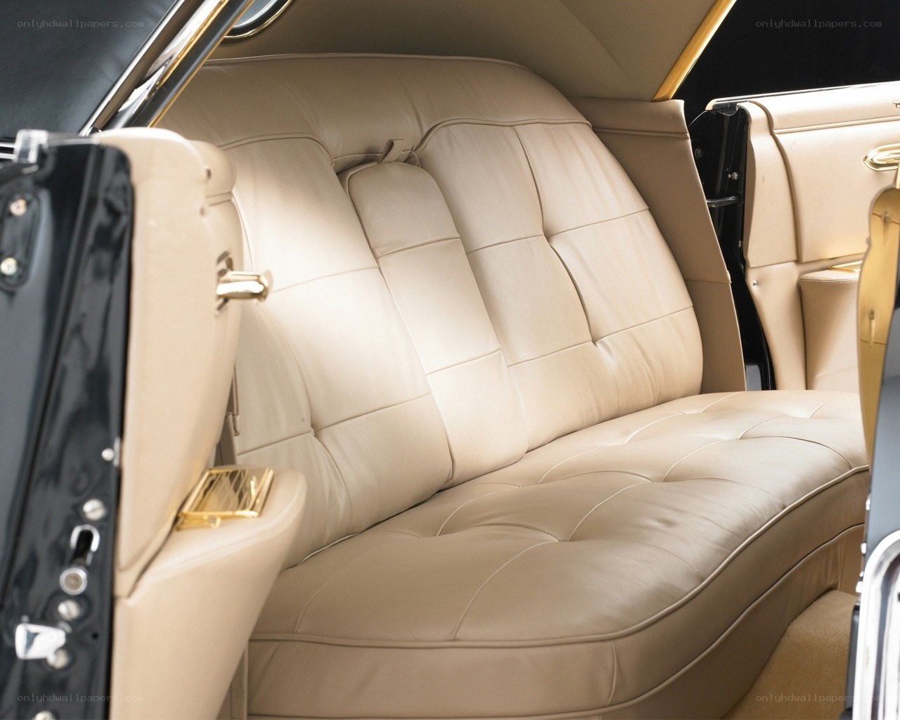 luxury car rear seats