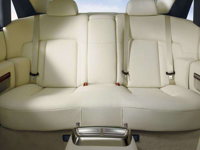 luxury car rear seats