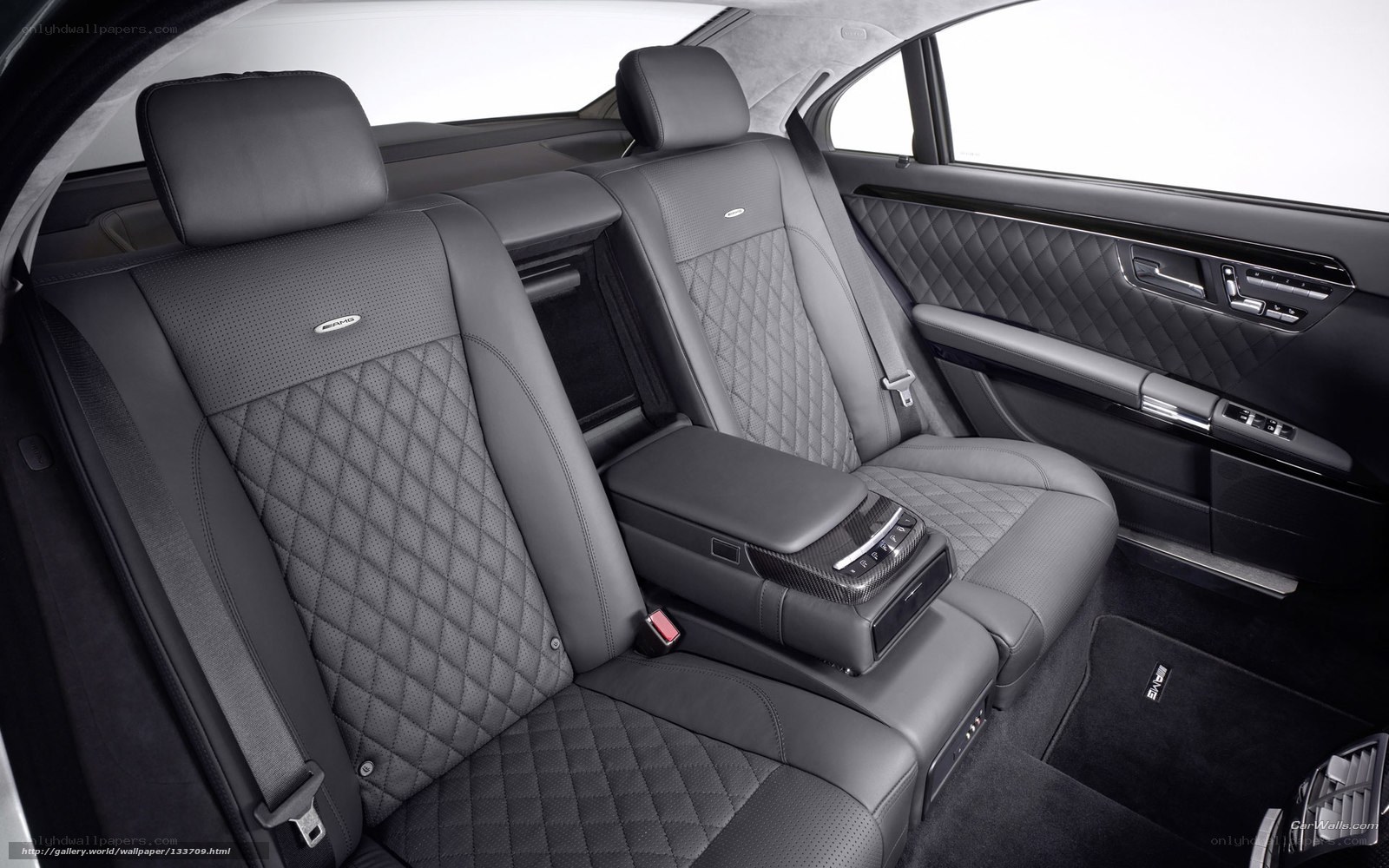 luxury car rear seats
