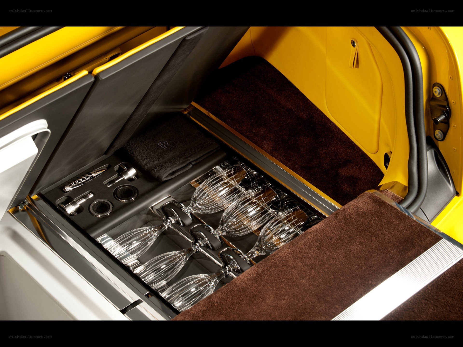 luxury car wine storage