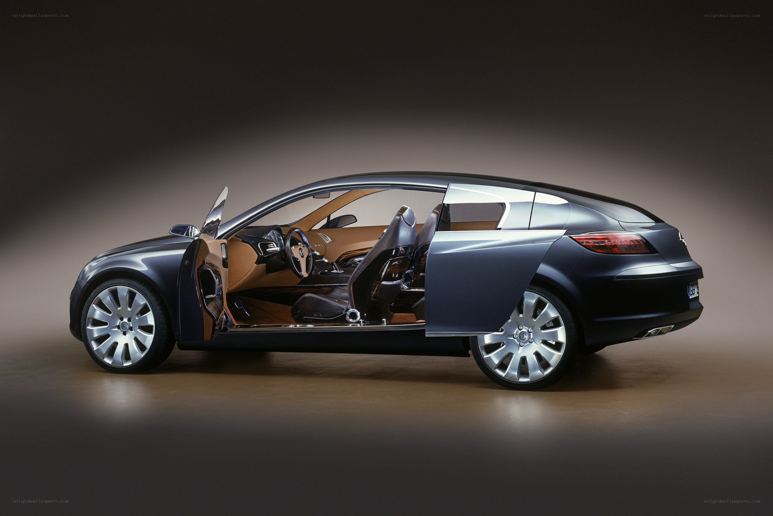 luxury concept car interior