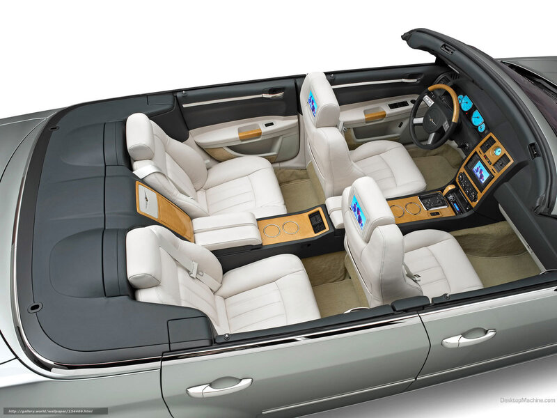 luxury convertible interior