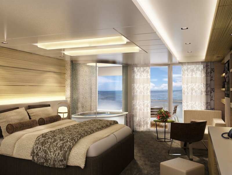 Luxury Cruise Stateroom