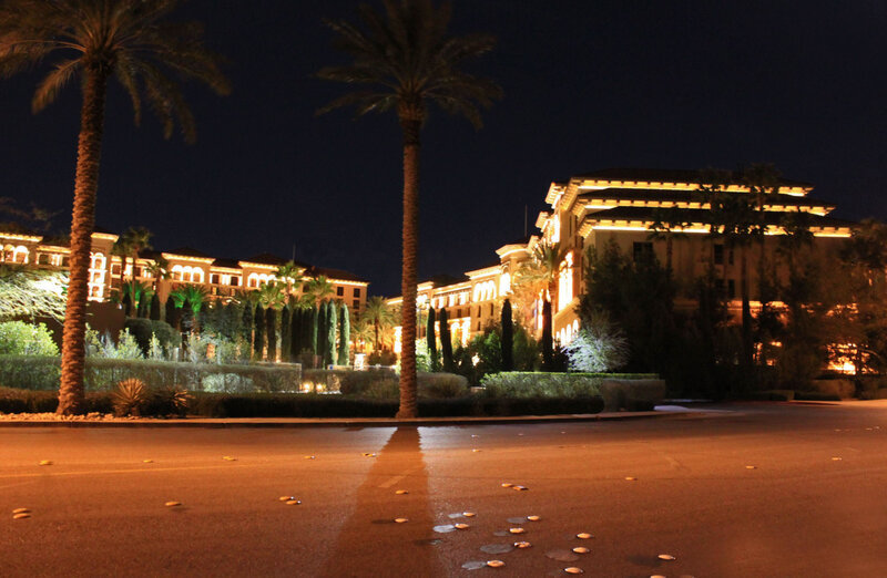 Luxury Hotel at Night