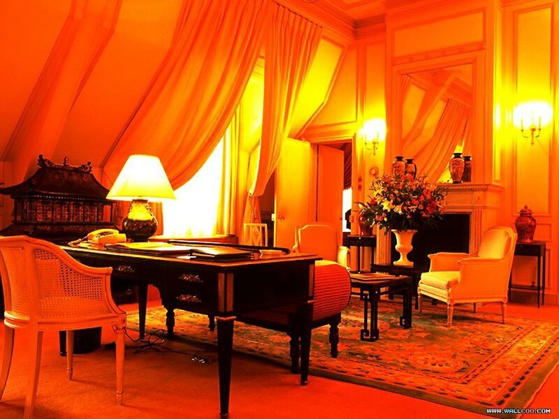 Luxury Hotel Room — Orange