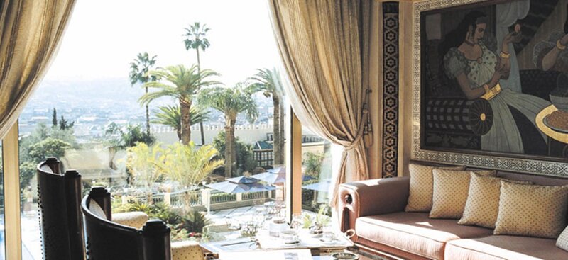 Luxury Hotel Room View