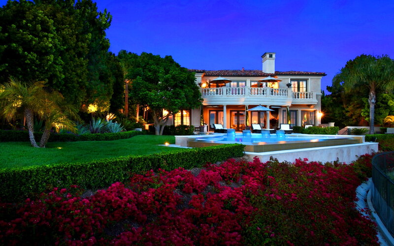Luxury House at Night