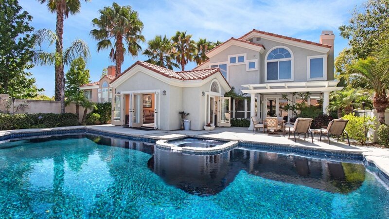 Luxury House with Pool — Blue, Serene, Afternoon