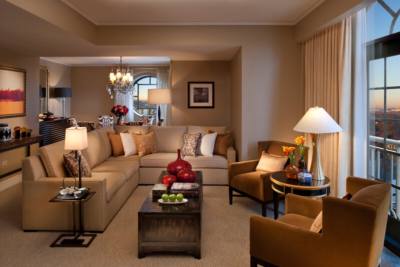 Luxury Living Room — Beige, Calm