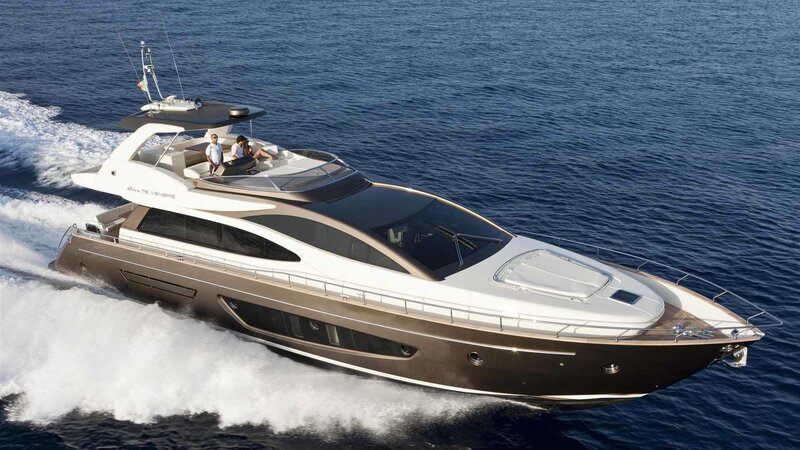 Luxury Motor Yacht — Brown