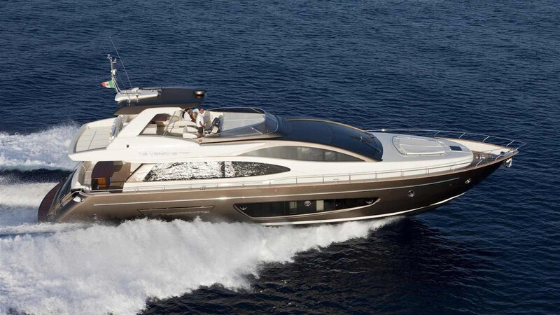 Luxury Motor Yacht — White