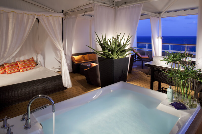 Luxury ocean-view suite