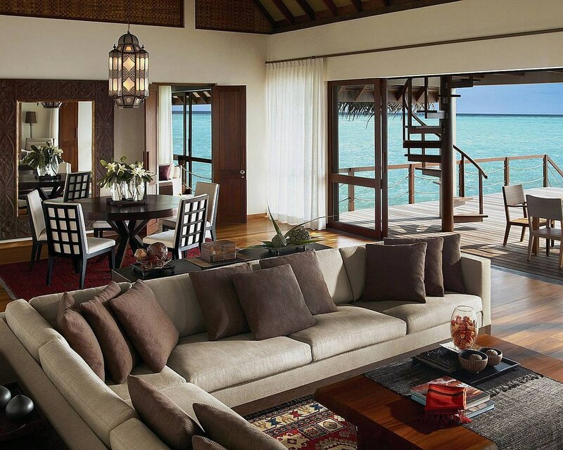 Luxury oceanfront living room