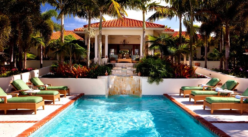 Luxury Pool with Lounge Chairs