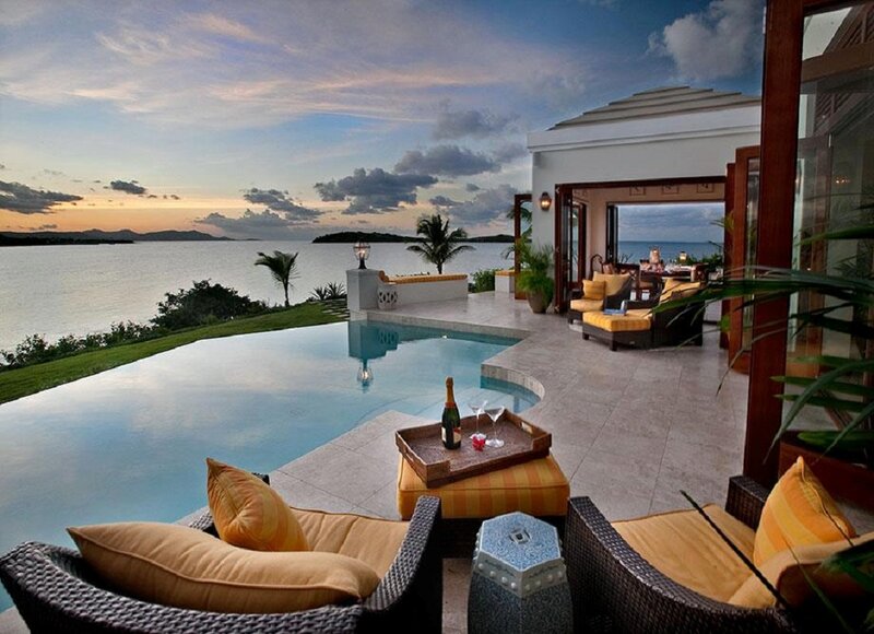 Luxury Poolside Patio