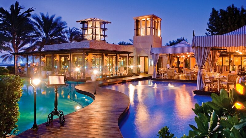 Luxury Poolside Restaurant