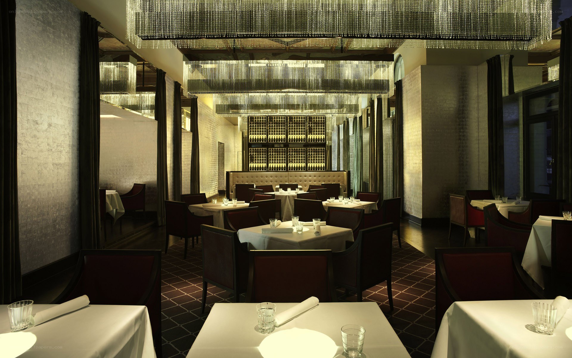 luxury restaurant interior