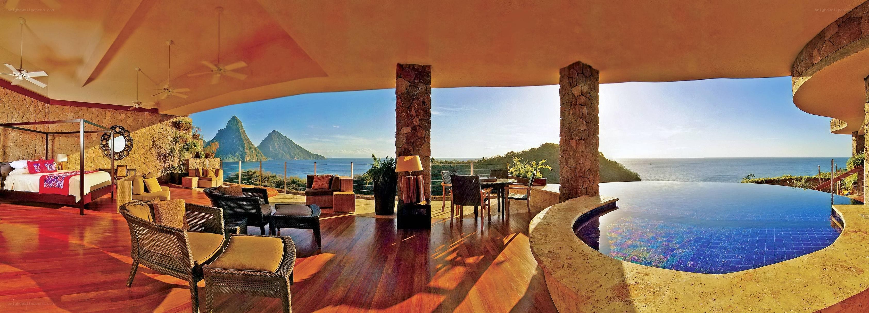 Luxury room with ocean view