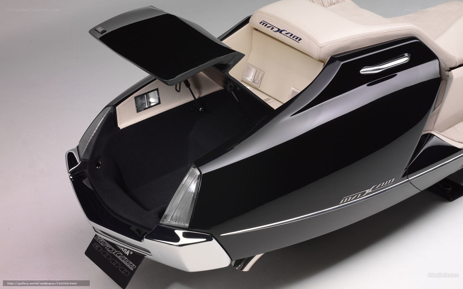 luxury scooter storage compartment
