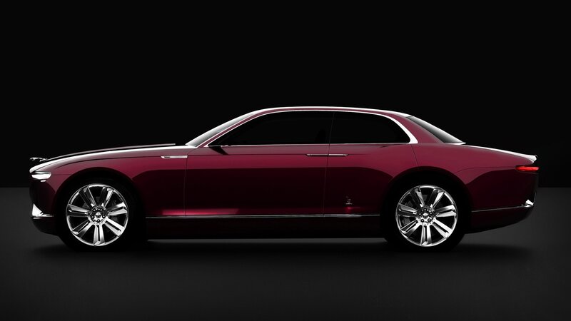 luxury sedan concept car