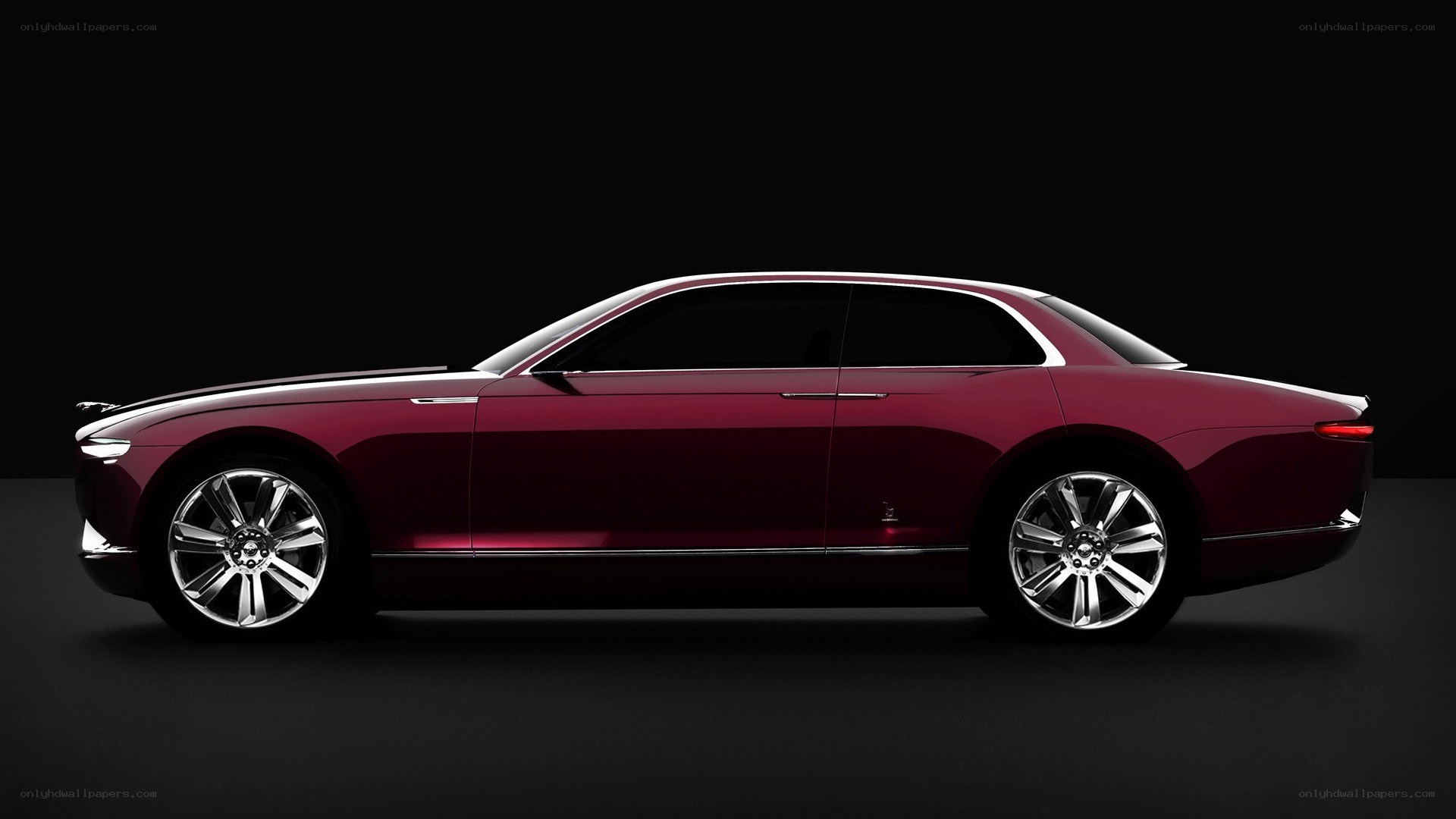 luxury sedan concept car