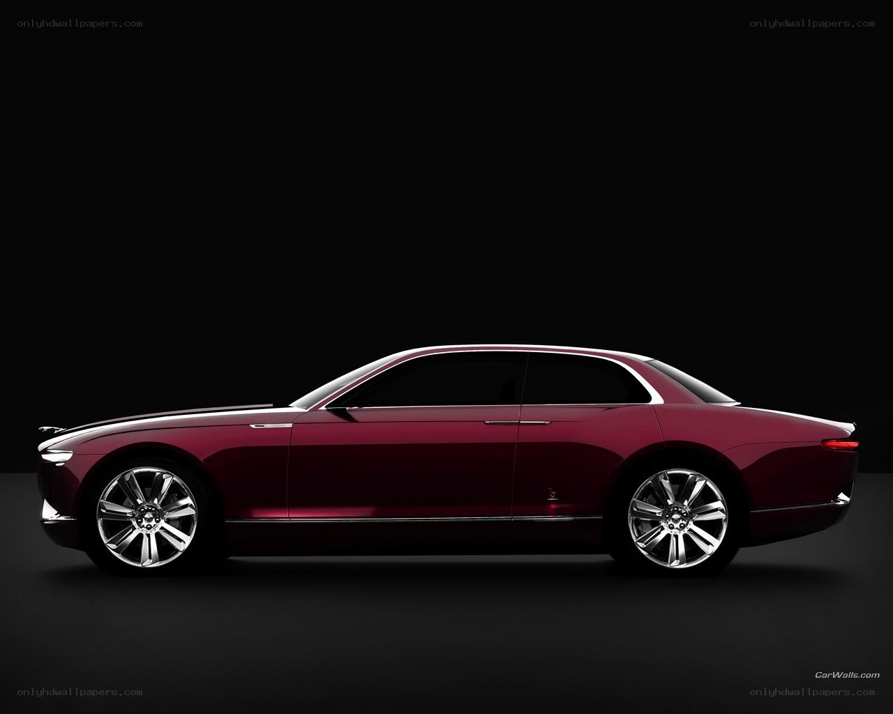 luxury sedan concept car