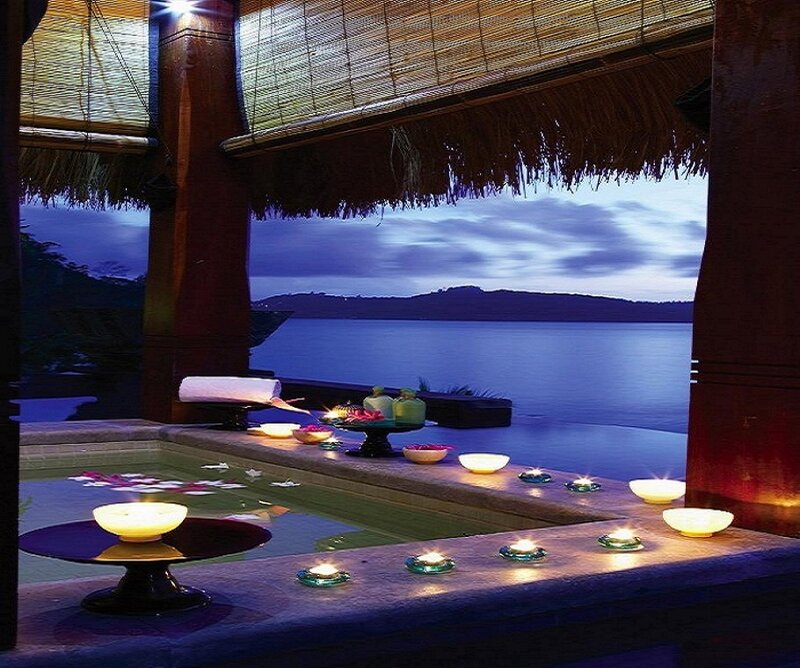 Luxury spa by the water