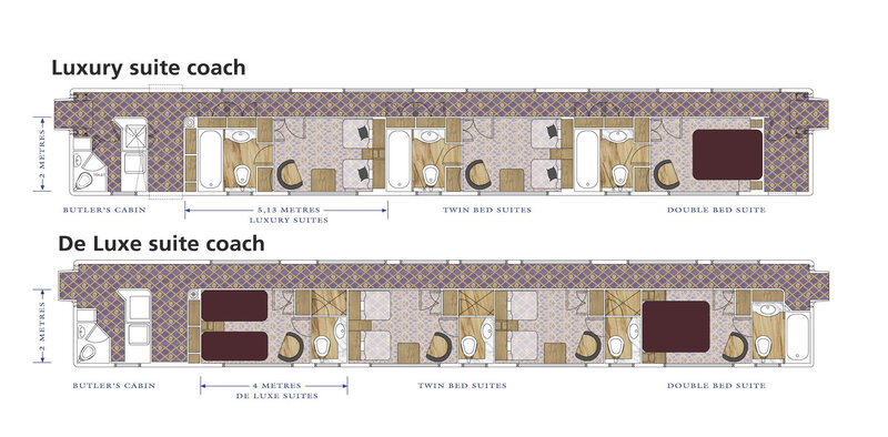 Luxury suite coach floor plans