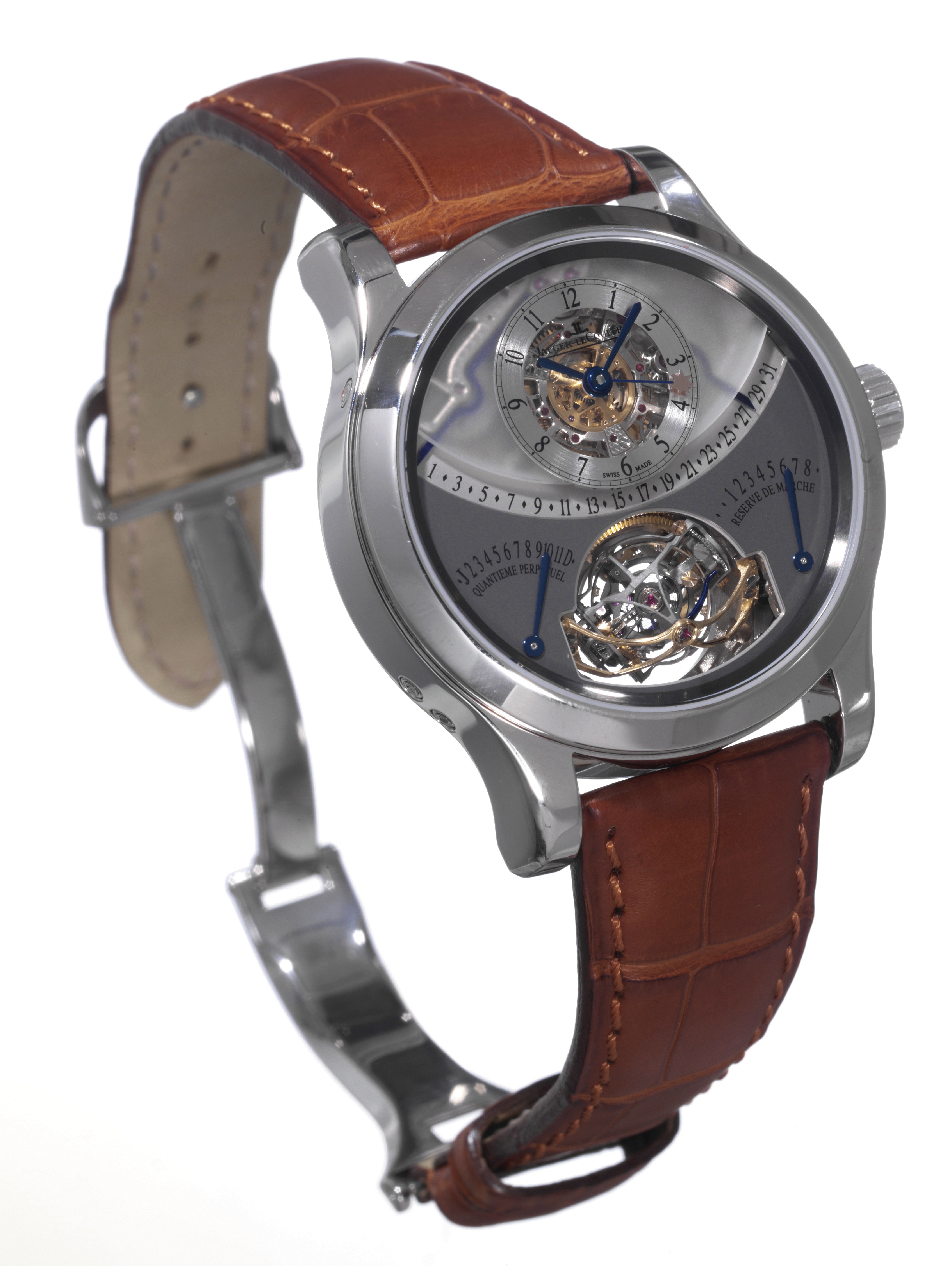 Luxury tourbillon wristwatch
