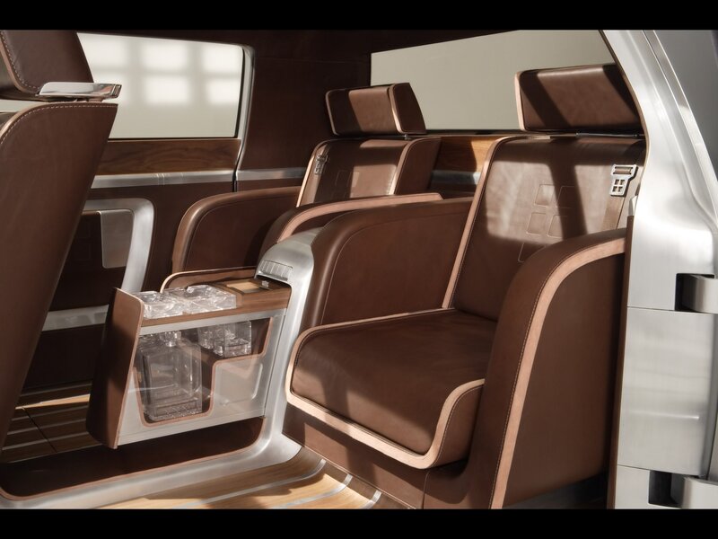 Luxury vehicle interior seating
