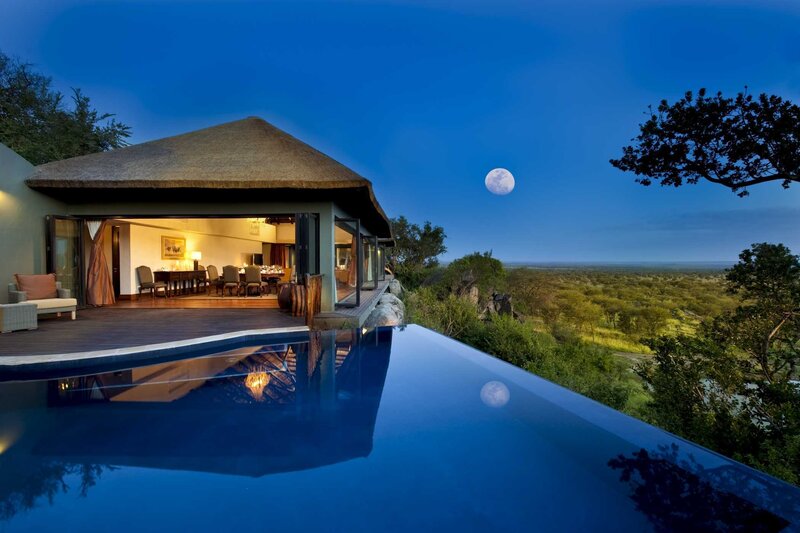 Luxury Villa at Night