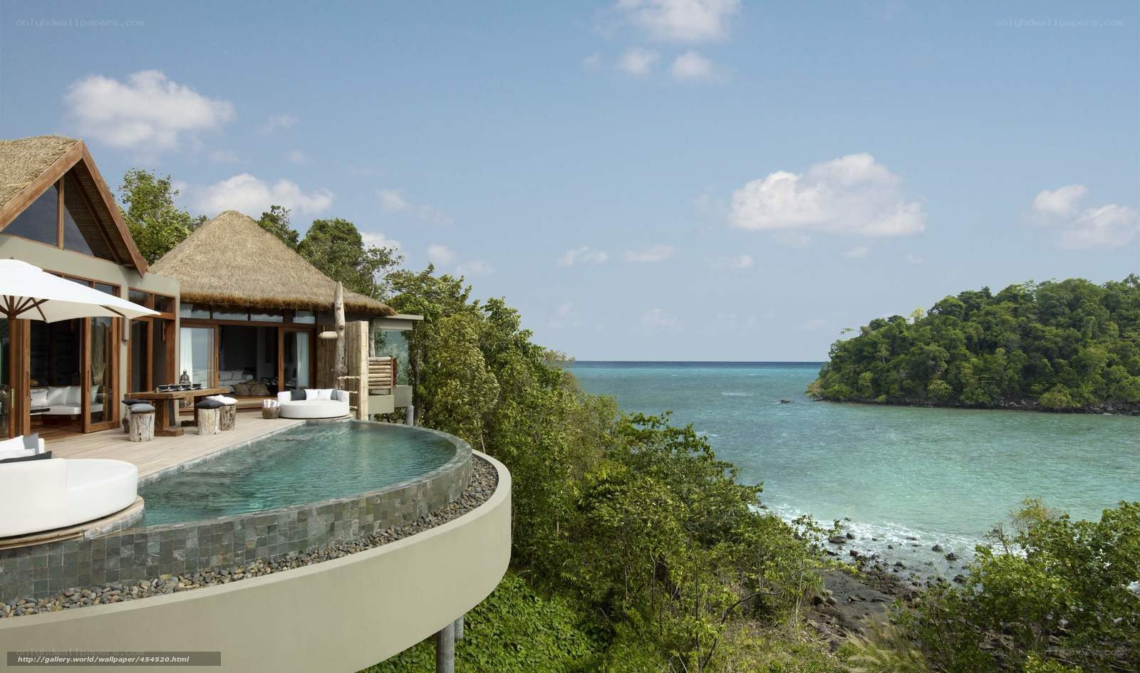 Luxury villa with ocean view