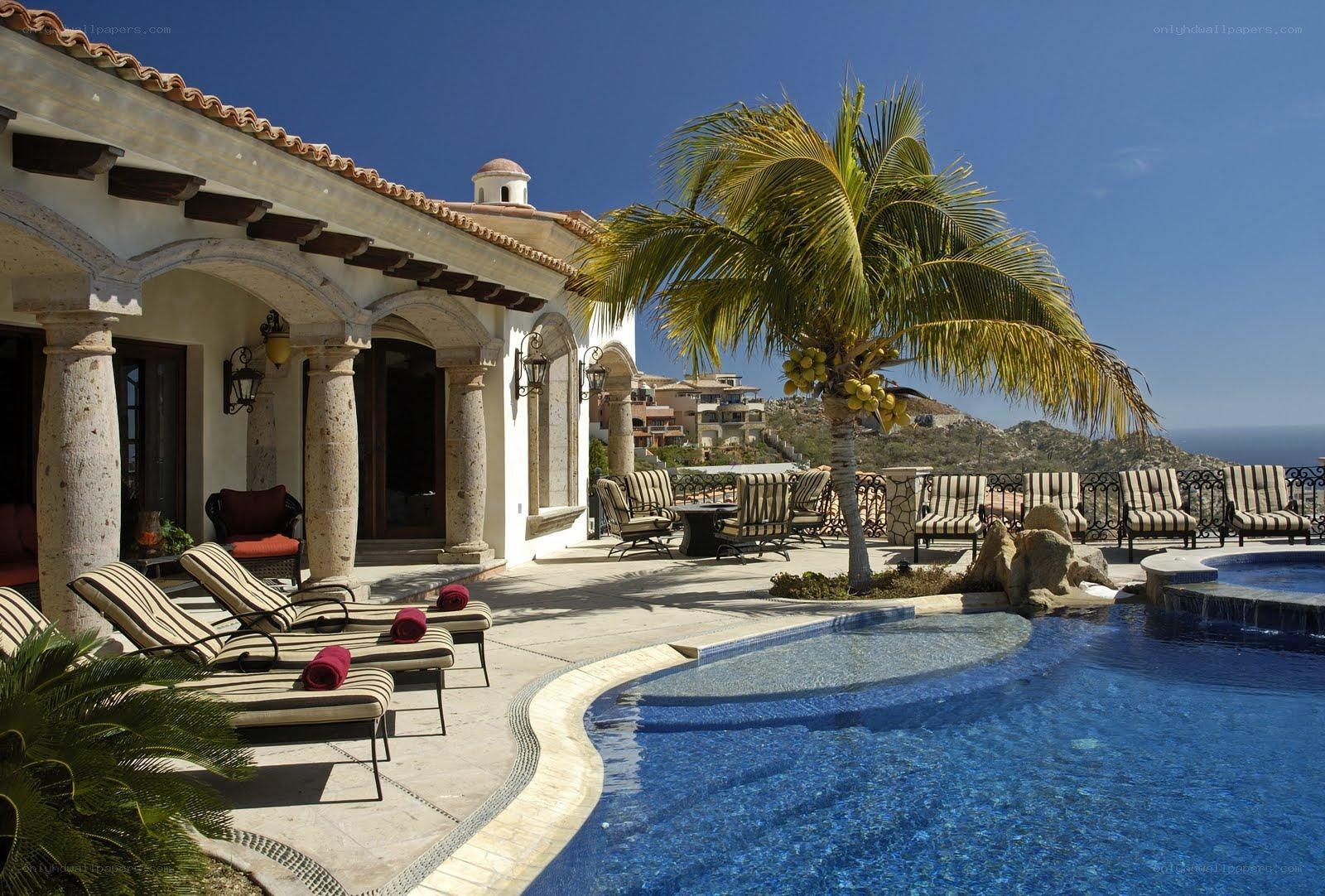 Luxury villa with pool and ocean view