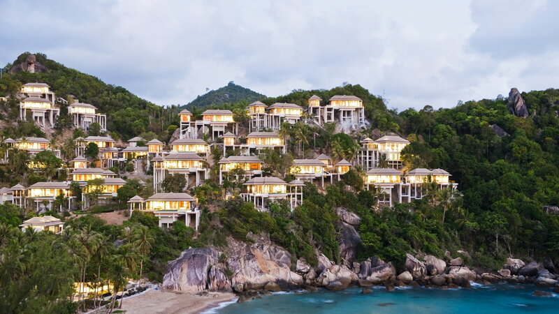 Luxury Villas on Hillside
