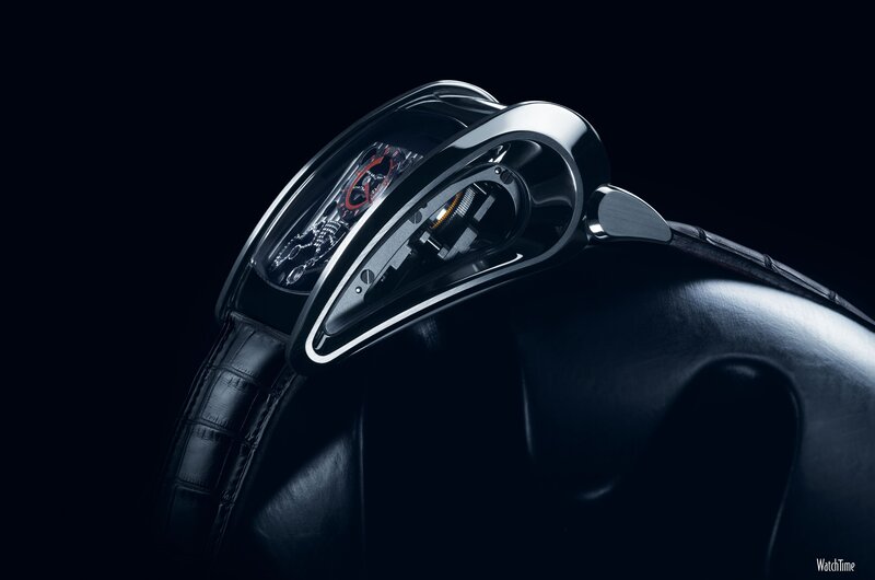 Luxury Watch on Leather