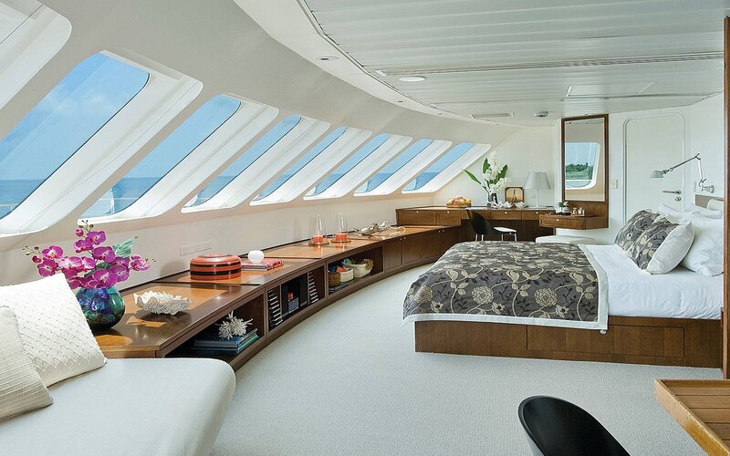 Luxury Yacht Bedroom