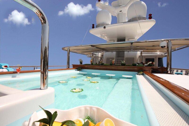 Luxury Yacht Pool
