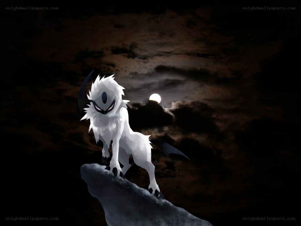 Lycanroc in the moonlight