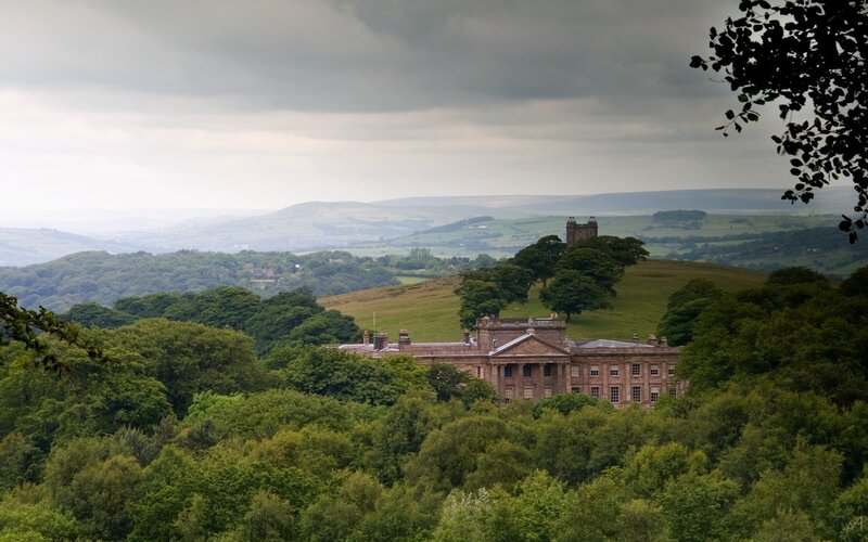 Lyme Park estate view