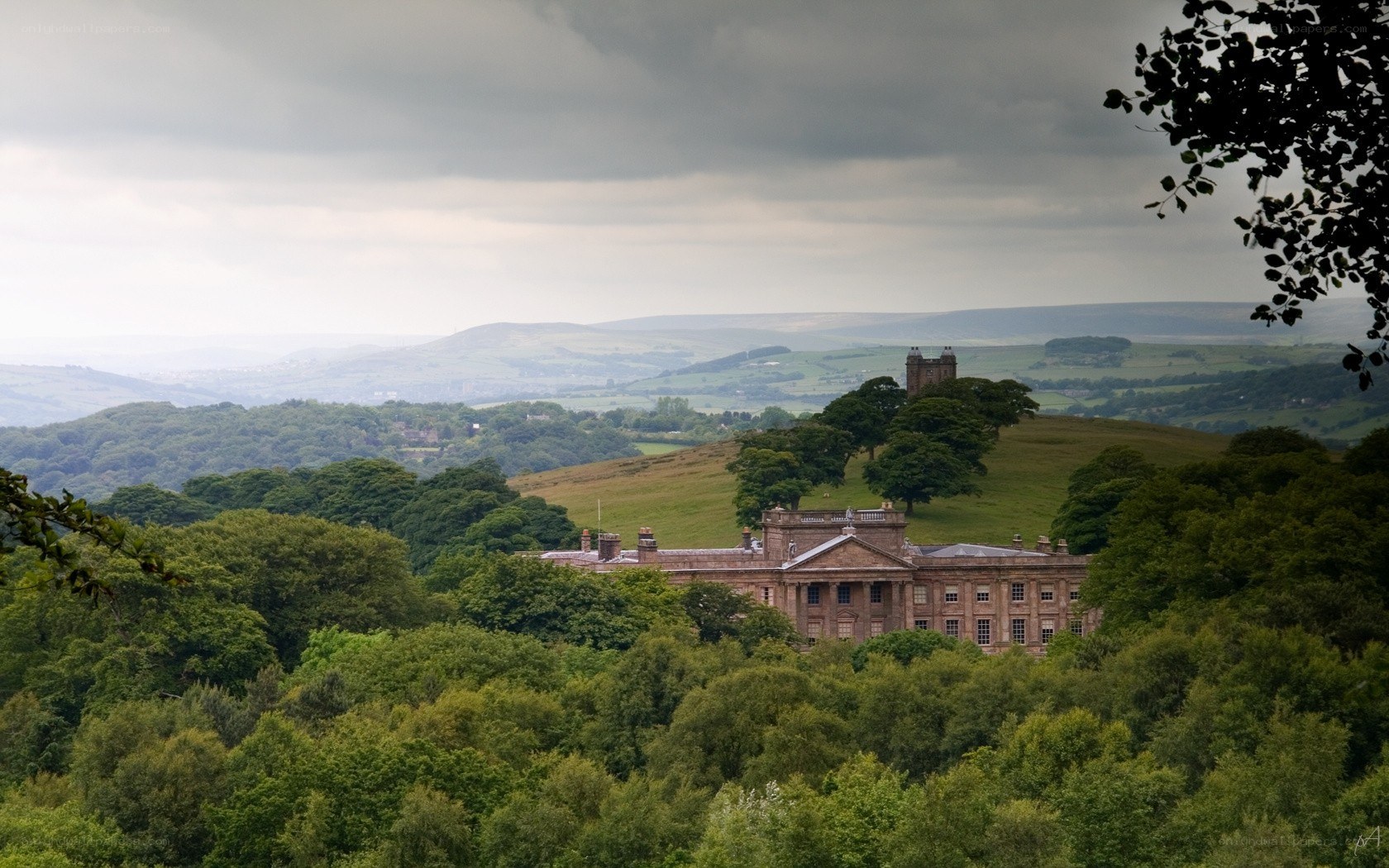 Lyme Park estate view