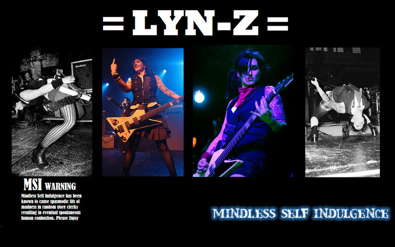 Lyn-Z band collage