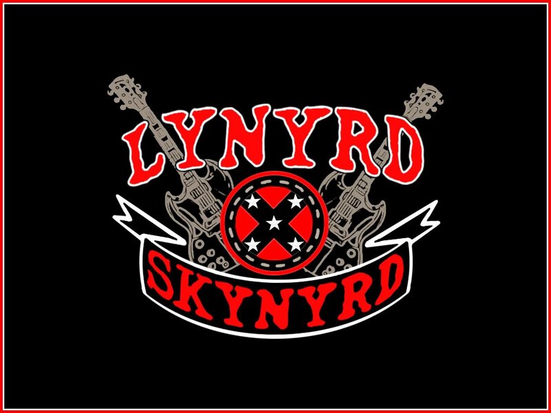 Lynyrd Skynyrd Logo — Black, Bold, Vector Art