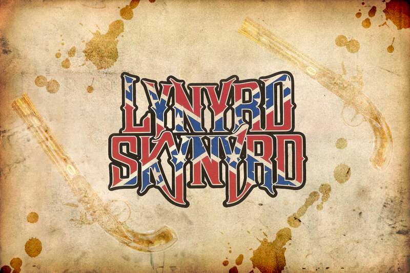 Lynyrd Skynyrd Logo — Brown