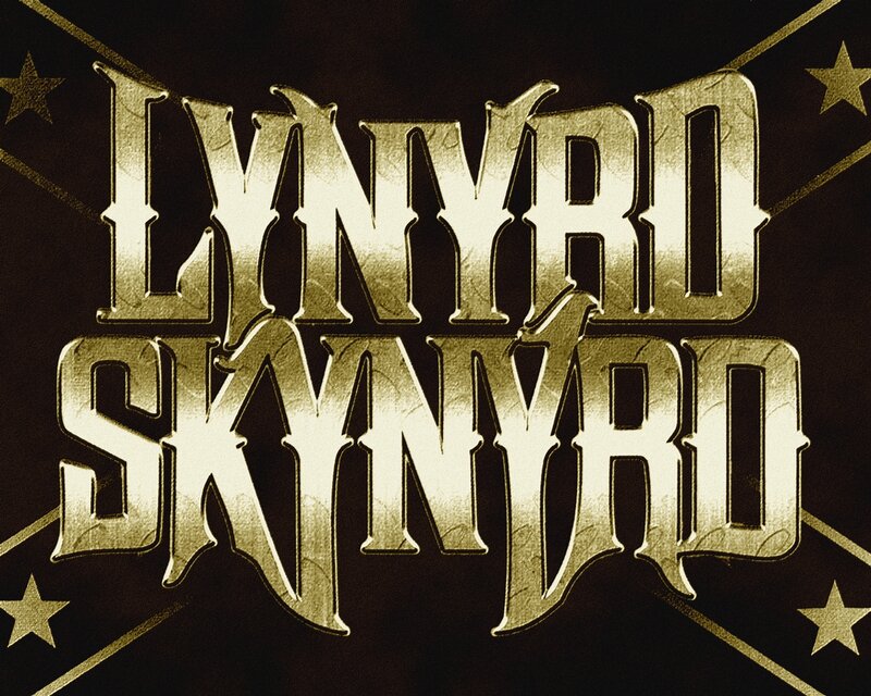 Lynyrd Skynyrd Logo — Gold