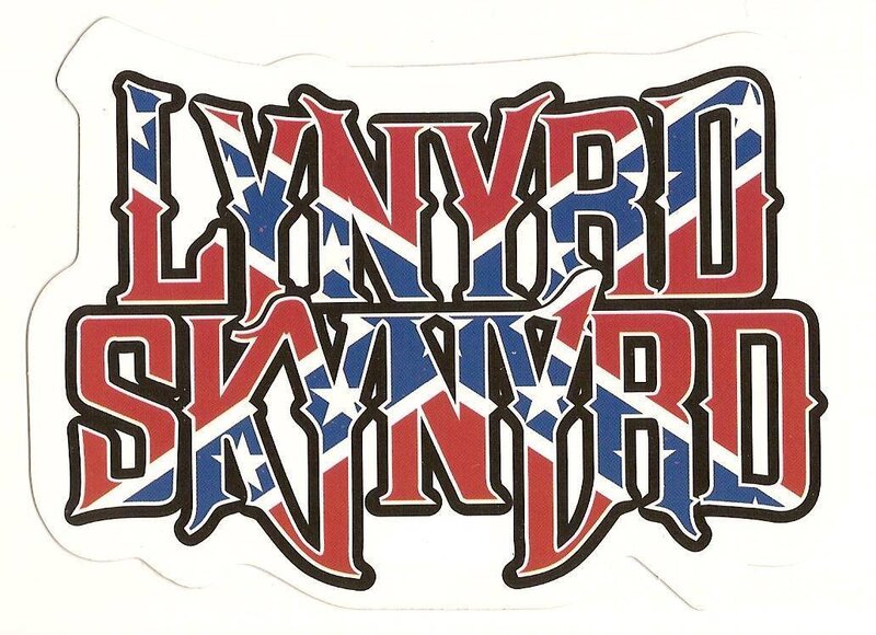 Lynyrd Skynyrd logo sticker