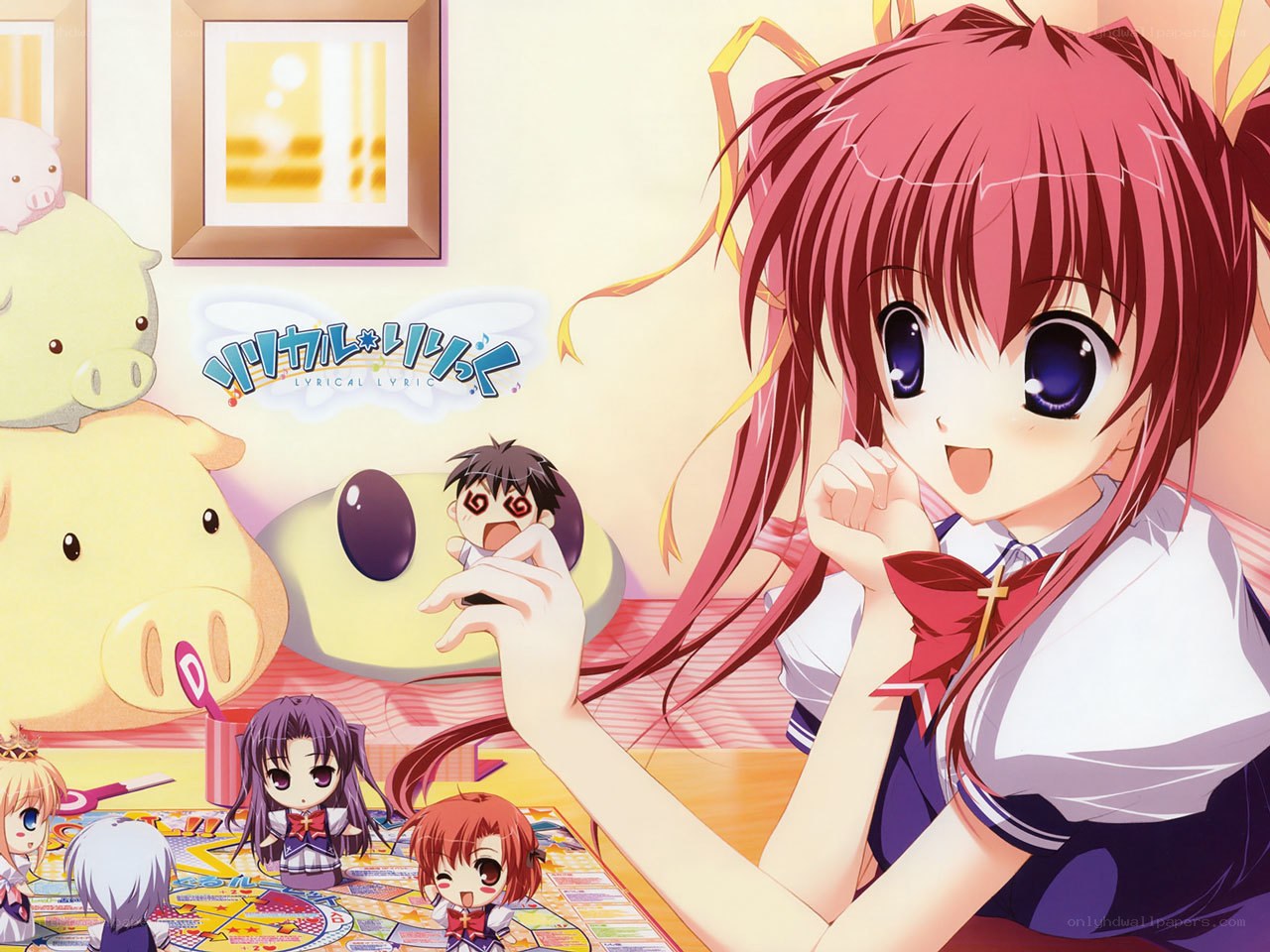 Lyrical Lyric anime art