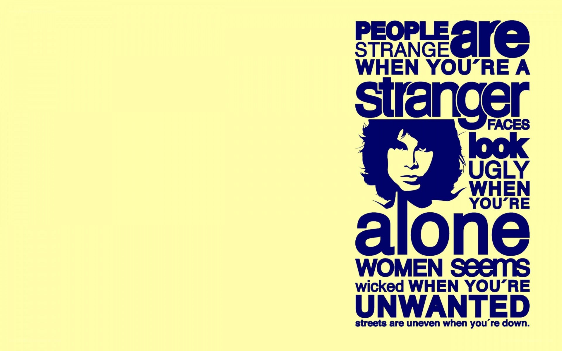 lyrics art with face silhouette